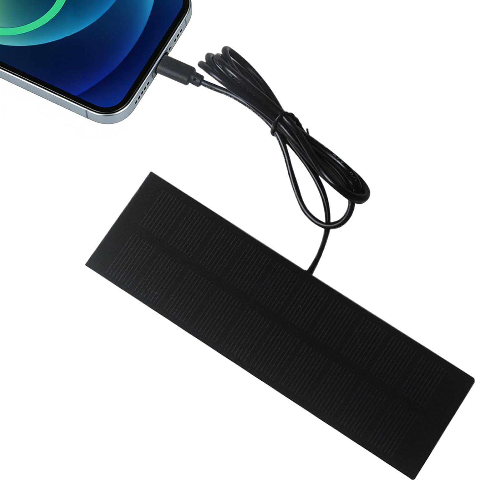 Solar Emergency Charger - 5W 5V Taşınabilir Güneş Paneli USB
