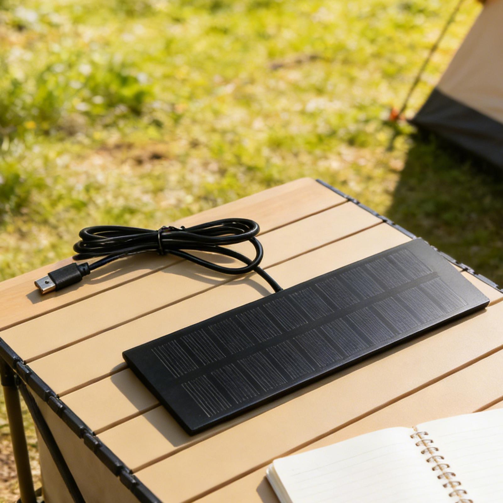 5W 5V Taşınabilir Güneş Paneli - Solar Emergency Charger incelemesi ve fiyatı