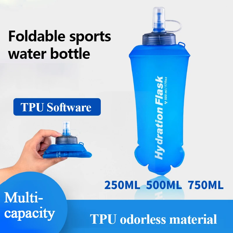 250ml 500ml 750ml Taşınabilir  - Water Bag Collapsible incelemesi ve fiyatı