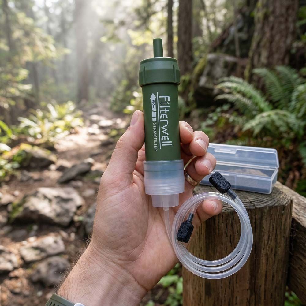 Mini Su Filtresi Pipet Arıtıcı - Water Purification Straw incelemesi ve fiyatı